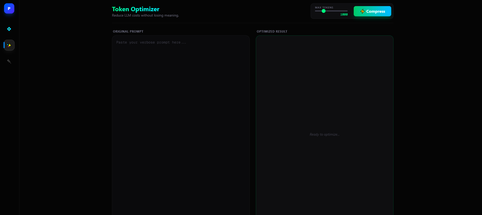 Token Optimizer Engine